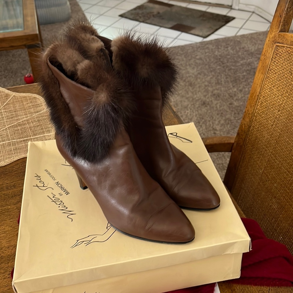 Brown boots